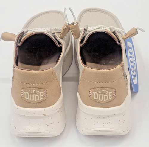 Hey Dude Womens Wendy Peak Woven Natural 10 - Picture 4 of 4
