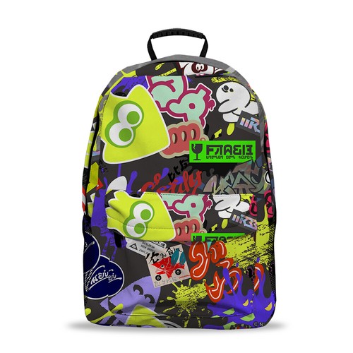 Switch Game Splatoon 3 Personajes Estampado Mochila Bolso Escolar Adolescentes Viajero - Imagen 30 de 33