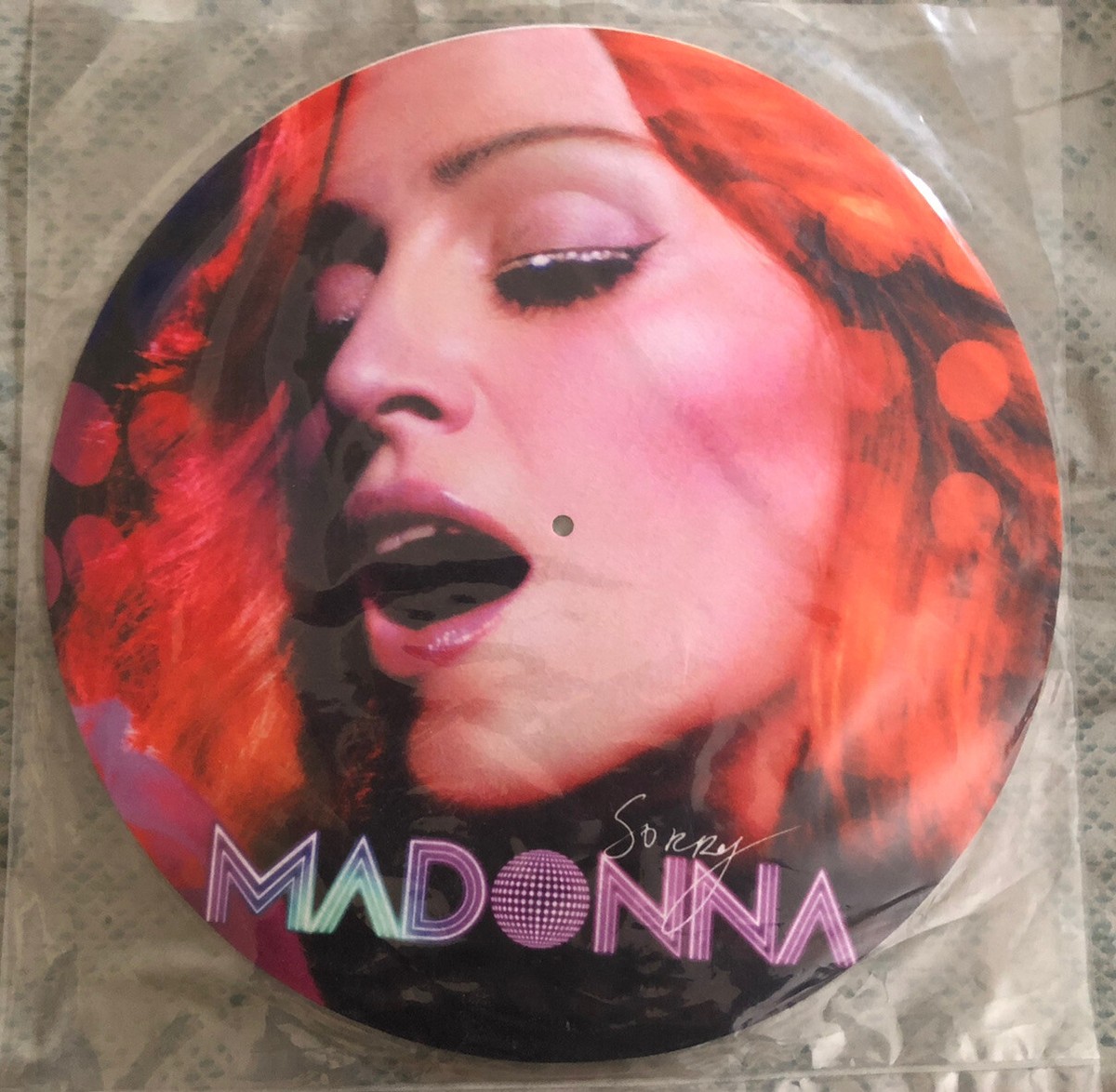 Madonna Confessions On A Dance Floor DJ Record Slipmat Vinyl