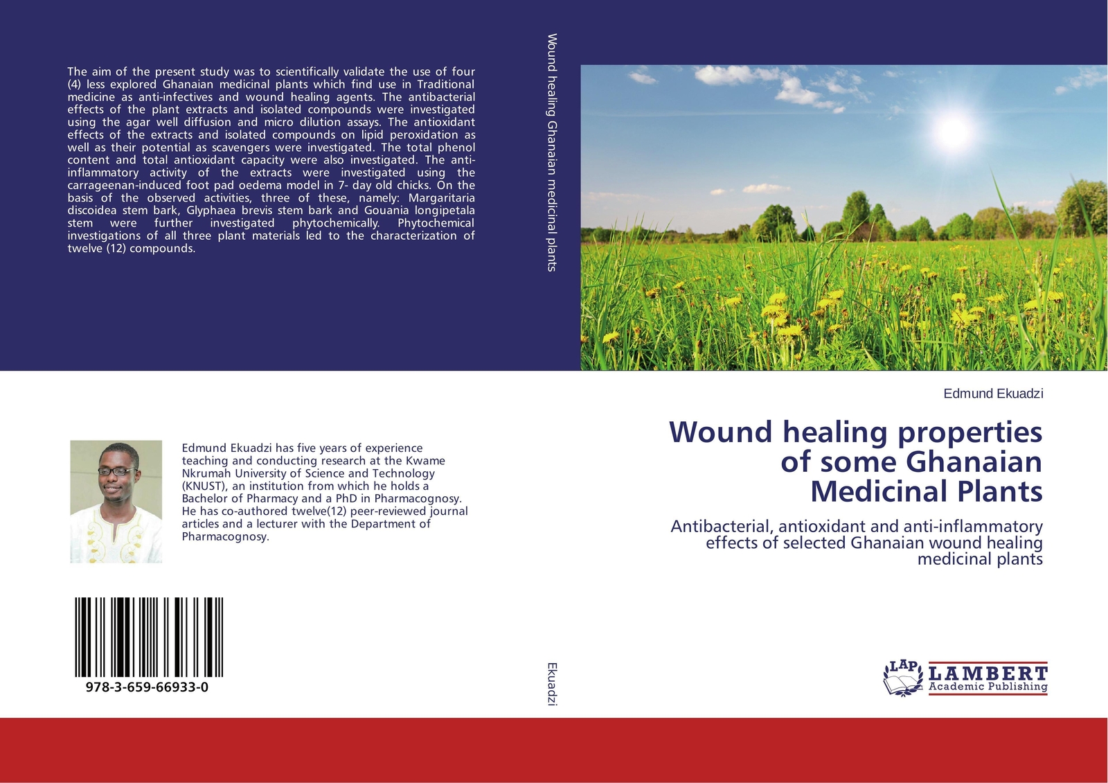 Thumbnail - Edmund Ekuadzi | Wound Healing Properties Of Some Ghanaian Medicinal