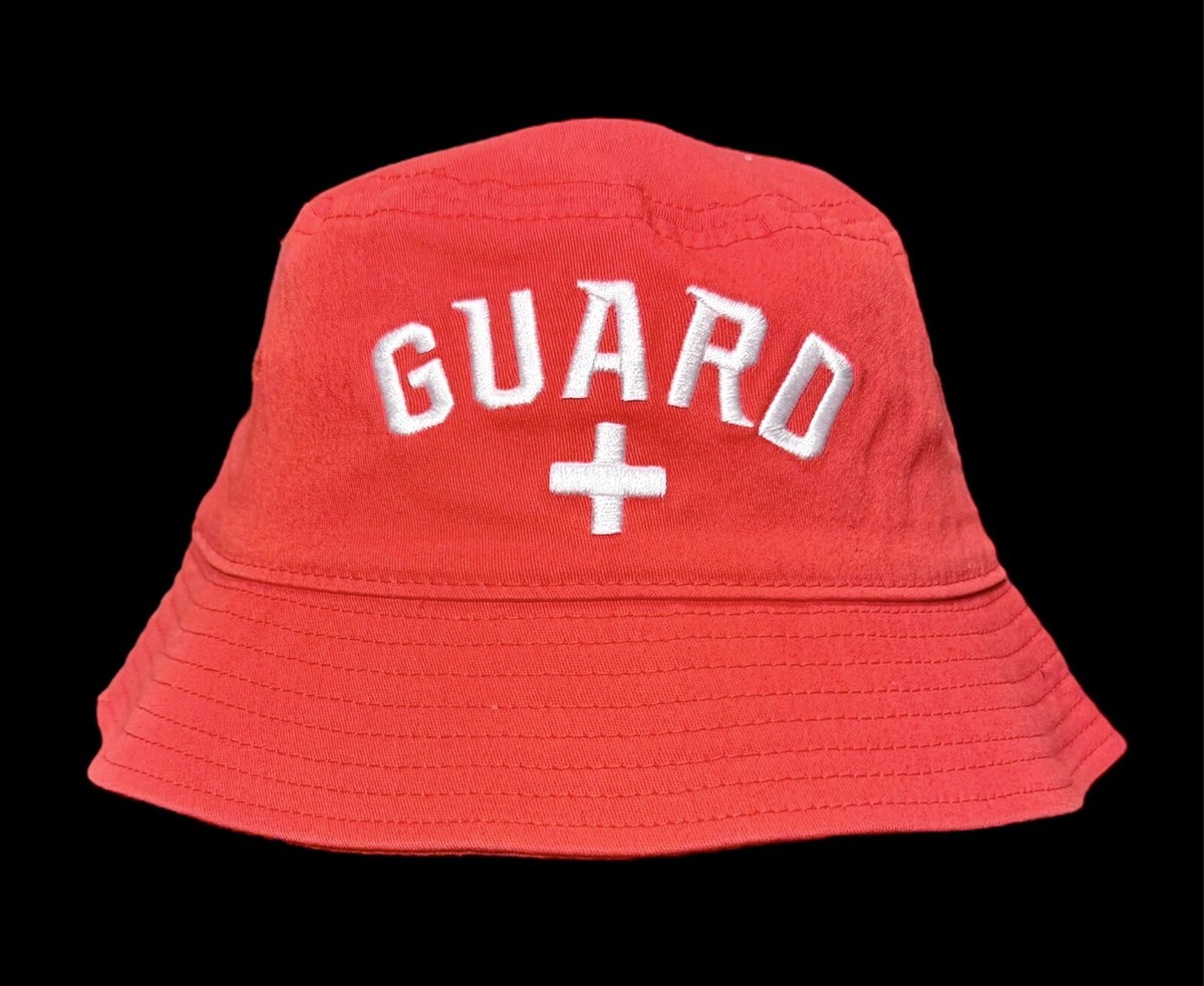 Unisex Embroidered Lifeguard Bucket Hat Custom Patch Richardson 828 Lined Waterman Straw Lifeguard  main image 4