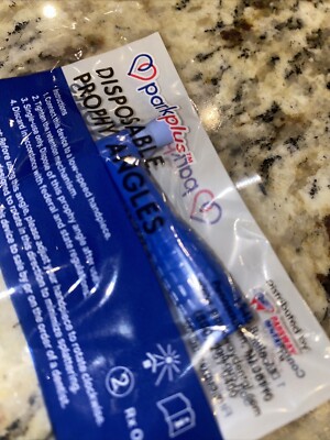 Dental Disposable Prophy Angle 500ct Soft Blue Cup Latex-Free Premium Quality