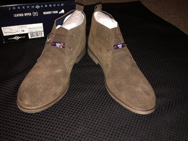 joseph abboud lucca suede chukka boot