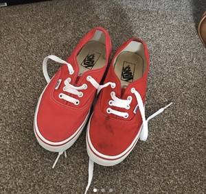 red vans size 5