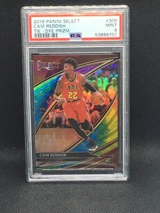 2019-20 Cam Reddish Select Courtside Tie-Dye Prizm Rookie /25 PSA 9 (Pop 9)