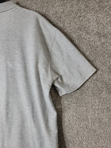 Carhartt Shirt Mens L Front Pocket Polo Collar Gray - Picture 13 of 16
