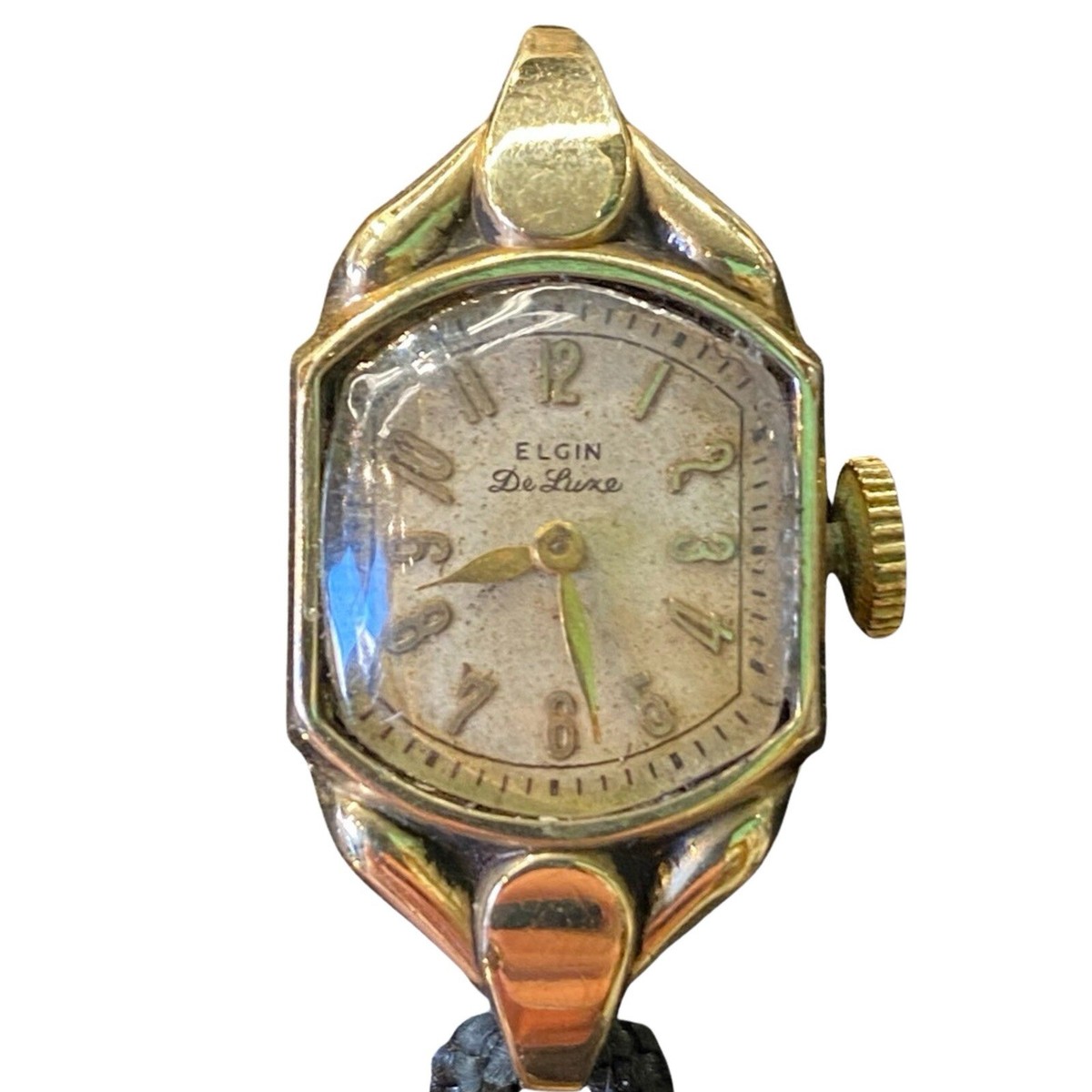 10k Gold Filled Ladies Elgin De Luxe Vintage Watch | eBay