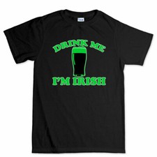Drink Me Irish Stout Paddys St Patrick's Day T shirt - Funny Tee T-shirt