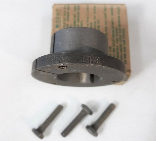 EATON JB 1-1/8 QD Hub Shaft Bushing, 1-1/8" Bore, 1/4" KW, STANDARD MOUNT ONLY - Picture 3 of 5