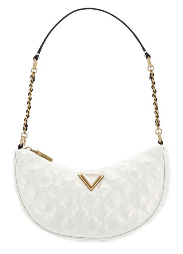 GUESS Sac à épaule saumon pour femme - Abey Top Zip Shoulder Bag Dusty Pink 214770 saumon - Bagagerie - Maroquinerie