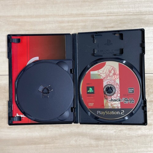 .hack G.U. Vol.1 2 3&DVD set .hack OVA Sony PlayStation 2 PS2 USED BANDAI Japan - Picture 4 of 8