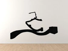 Great Architecture - Great Wall of China Stone Dynasty Empire - Vinyl Wall Decal