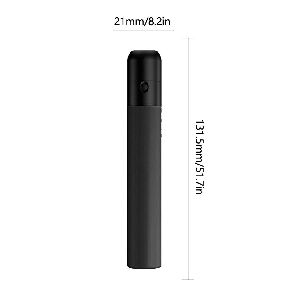 Tira de luz LED de fibra óptica 360° 7 colores brillantes linterna espectáculo música Foto 4 de 4