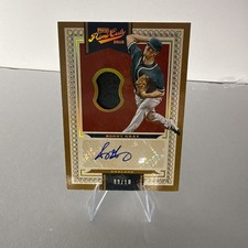 2016 Panini Prime Cuts - Base VII Autographs Sonny Gray #209 Holo Gold /10 (AU)