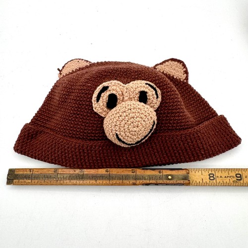 M&L Baby Toddler Child's Hat Kids Sun Cap 100% Cotton Handmade Knit Fun Costume - Picture 29 of 49