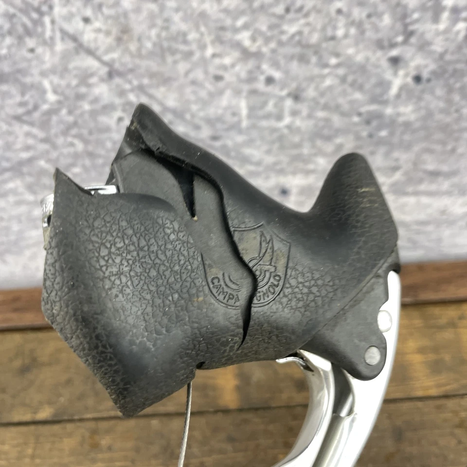 Bicicleta de Carretera de Colección Campagnolo Athena Carbono Ergo Cambios 2x8 Velocidad Italia Piezas Foto 4 de 4