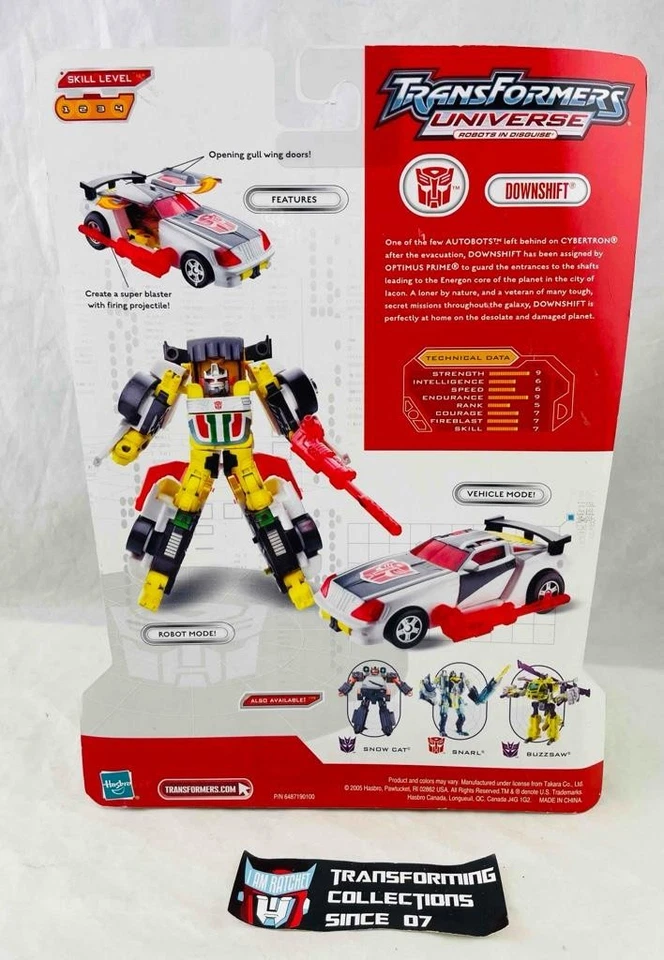 Transformers Universe RID Deluxe Class Downshift MOSC Exclusive - Image 2 of 2