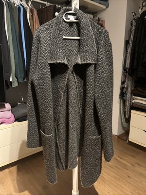 Damen Pulli KENAR Gr.XL Grau/schwarz Wenig Getragen!