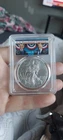 2017 Presidential Transition OBAMA/TRUMP Silver Eagle - PCGS MS 70