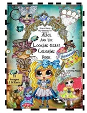 Sherri Baldy TM My-Besties TM Alice and the Looking Glass Coloring Book (Paperba