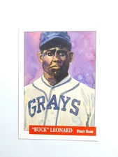 MBL Buck Leonard First Base PROTOTYPE NM 1993.Eclipse Enterprise