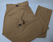 VTG 70s Levi's Buckle Back Bell Bottom High Rise Pants Womens Khaki Talon Zipper