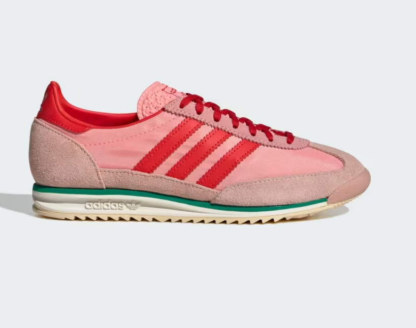 Adidas W SL 72 OG Sneakers Original Shoes Semi Pink Spark/Red 