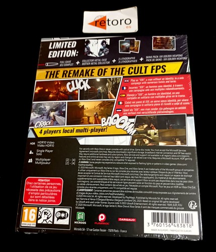 XIII 13 LIMITED EDITION Xbox One Xbox Series X PAL-España New Sealed - Bild 2 von 2