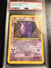 Pokemon Gengar Holo Rare 1999 Fossil Unlimited #5/62 EX PSA 5