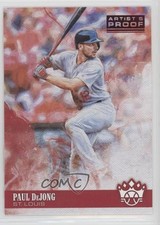 2018 Panini Diamond Kings Artist Proof Red Paul DeJong #55 0w8