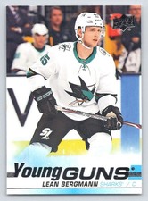 2019-20 Upper Deck #245 Lean Bergmann Young Guns RC (ref 221965)