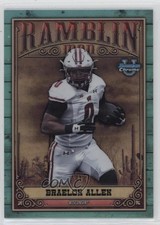 2023 Bowman U Chrome Ramblin' Man Aqua Refractor 132/150 Braelon Allen #RM-4 0c2