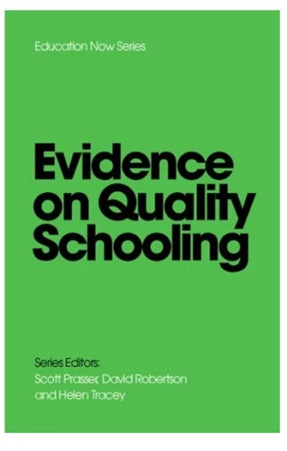 EVIDENCE on QUALITY SCHOOLING by Scott Prasser David Robertson and Helen Tracey - Picture 1 of 2