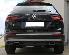 FOX Duplex Sportauspuff VW Tiguan II 2.0 TSI 4motion 180PS ab Bj 16 je 1x145x65