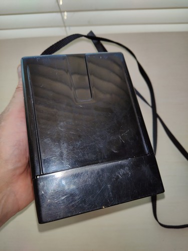 Vintage Polaroid One Step Land Camera Working RAINBOW Stripe SX-70 with Strap - Picture 8 of 10