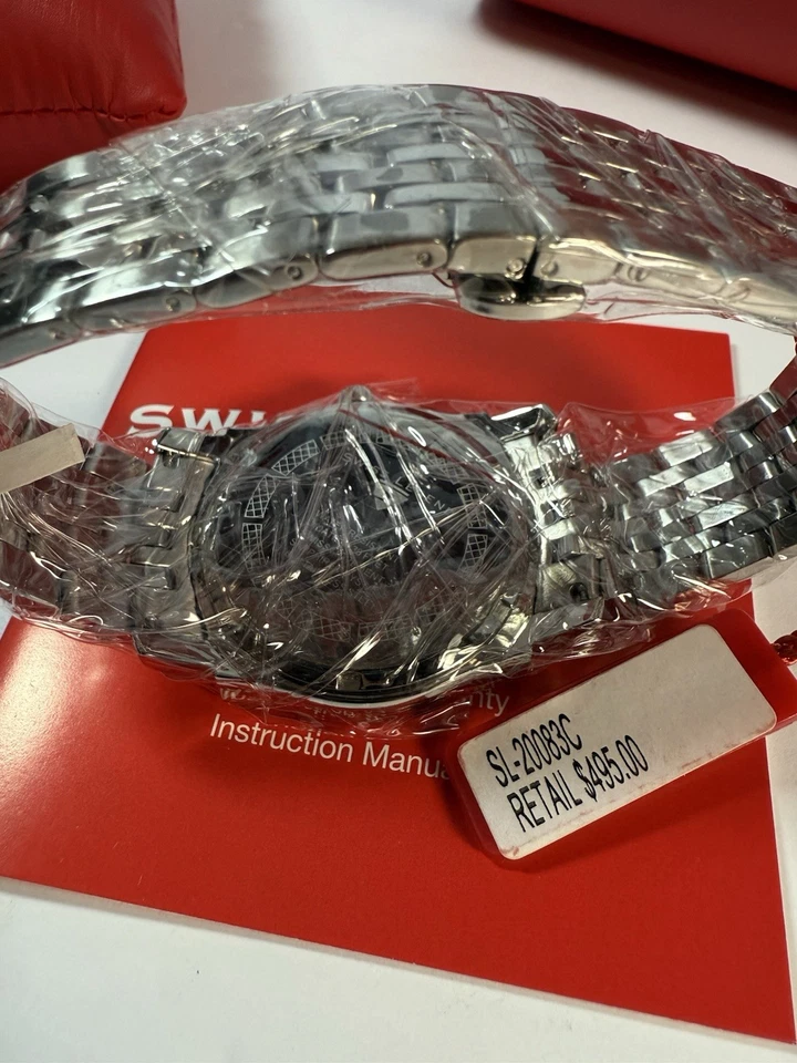 NWT NOS Swiss Legend 200083c Classic SL men's watch NEW OLD STOCK - image 3 of 4
