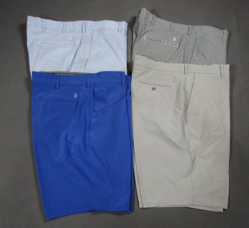 Lote de 4 Pantalones Cortos Walter Hagen Para Hombre 40 Multicolor Lote Golf Informal Chino Foto 3 de 4