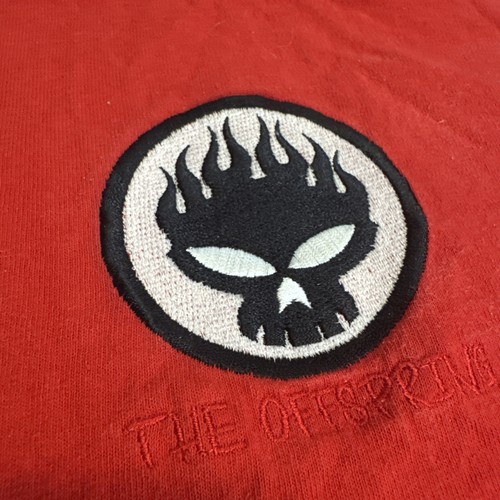 T-shirt rossa vintage anni 90 The Offspring Punk Rock Band XL - Foto 3 di 7