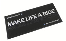 Original BMW Motorradteppich Make Life a Ride Garagenmatte 250x105cm