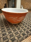 Pyrex 1.5 Liter #402 Bowl AUTUMN HARVEST 7" x 4"