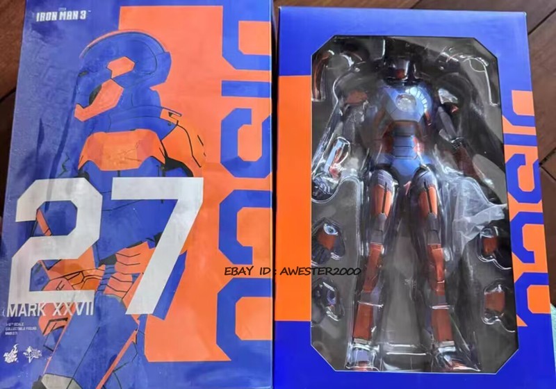 Hot Toys Iron Man 3 Mark XXVII Mk27 Disco Sideshow MMS371 US