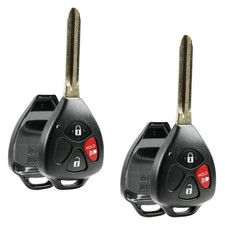 2 For 2009 2010 2011 2012 2013 Toyota Venza Keyless Remote Key Fob Shell Case