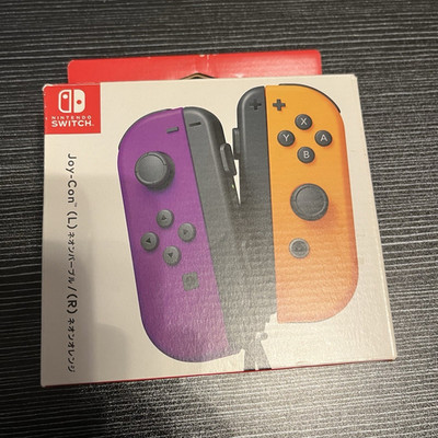 Nintendo Joy-Con Wireless Controller Set Purple Left & Orange Right for Switch