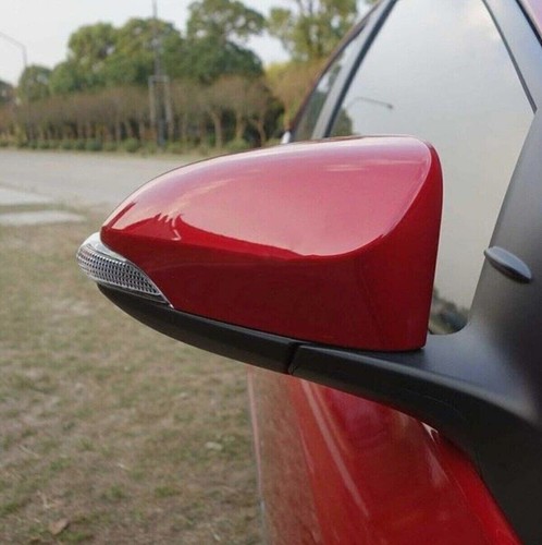 Red Right Driver Side Rearview Mirror Cap Cover For Toyota Corolla 2014-2018 - Picture 2 of 5