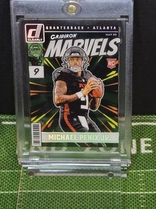 2024 Donruss Clearly - Gridiron Marvels Michael Penix Jr. #8 Case Hit (RC) SSP