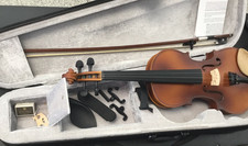 Mendini by Cecilio Violin Full Size 4/4 Outfit w/ Case Bow