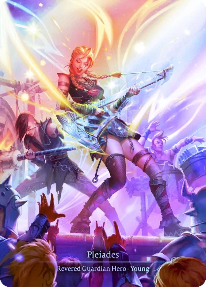 FAB COLD FOIL Pleyades (Marvel) - Tarjeta Super Slam # 010 Foto 2 de 2