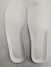 White Foam Shoe Insoles Inserts Lightweight Replacement Pair Unused Unbranded