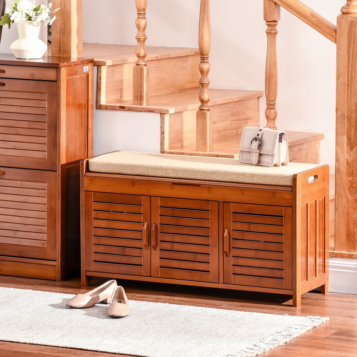 Hidden Shoe Modern Bench With Shoe Storage Shoe Bench Shoe Storage