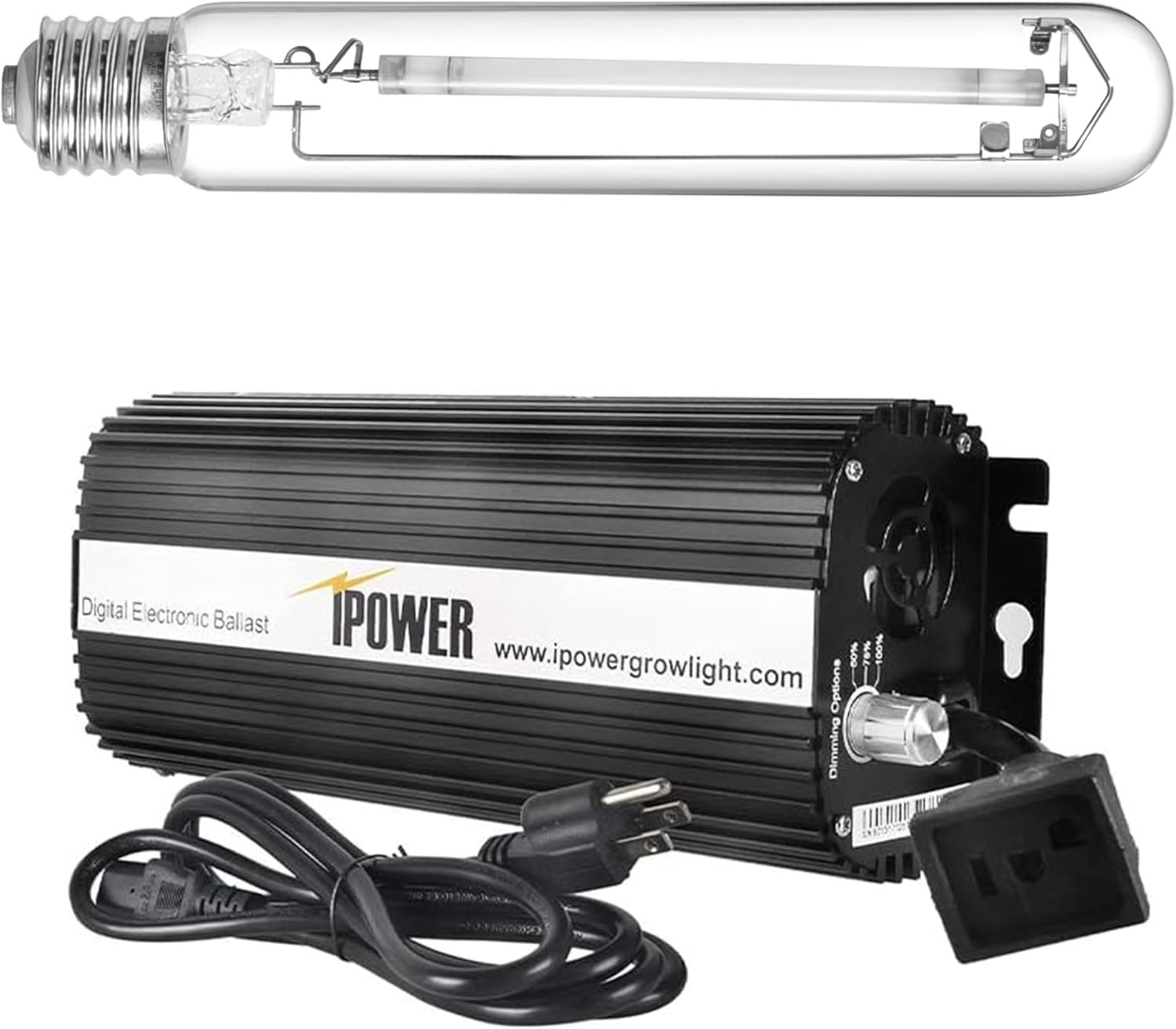 IPower 400W HPS SUPER HIGH OUTPUT GROW BULB LAMP+400WDimmabl